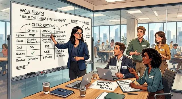 Sales promises custom work: how a CTO prices requests