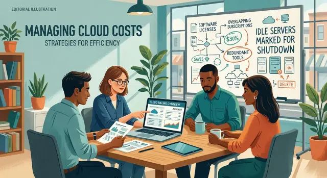 Cloud cost control for lean teams starts with simple cuts