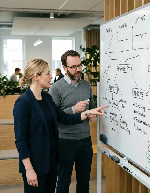 Software rewrite business case: when the numbers work