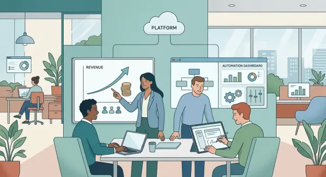 Capital-efficient growth with scope, systems, and automation