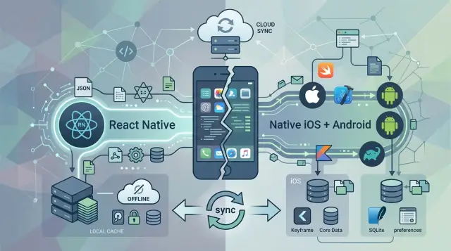 React Native vs native mobile for heavy offline apps