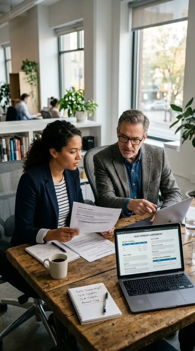 Vendor contract review: why mentors read the fine print