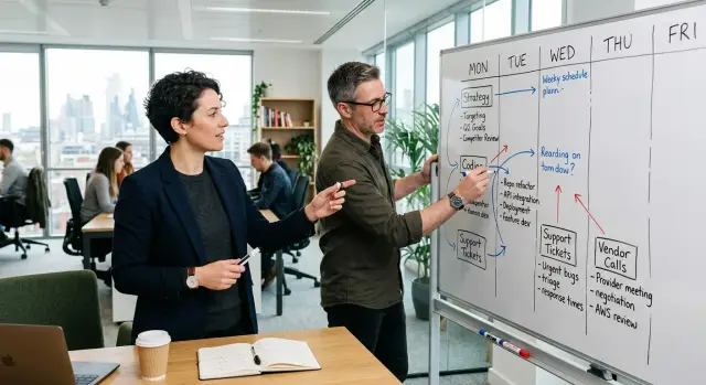 Part-time CTO boundaries that protect leadership time