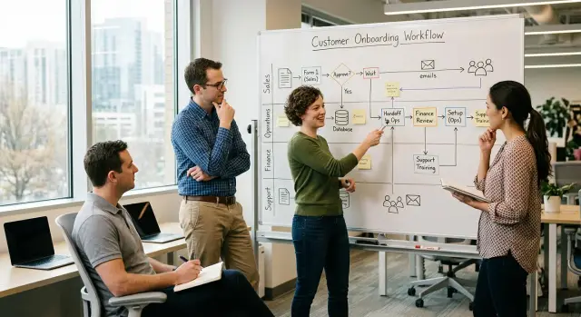 Customer onboarding workflows before you buy new software