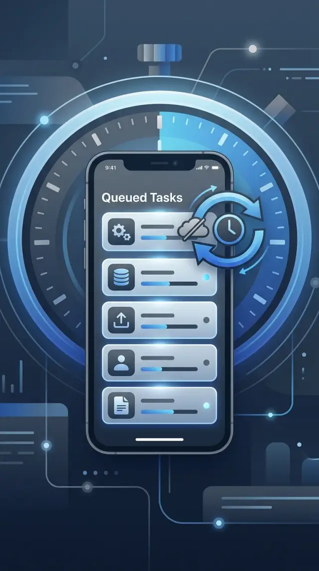 Swift concurrency patterns for sync-heavy mobile apps