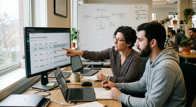 Technical mentorship should start with the support queue