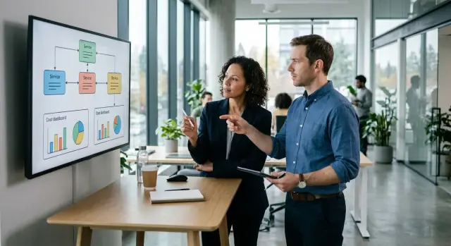 Technical simplicity as an executive choice for speed and margin
