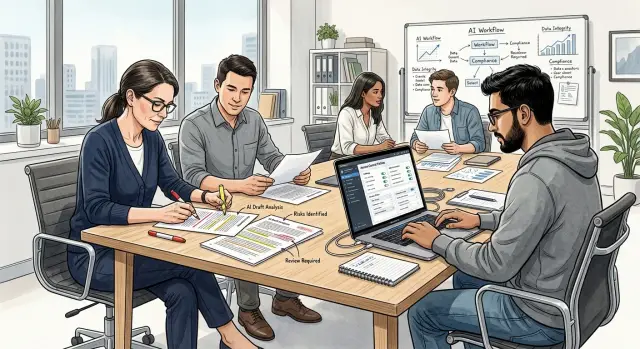 AI review workflow: experts for risk, engineers for rules