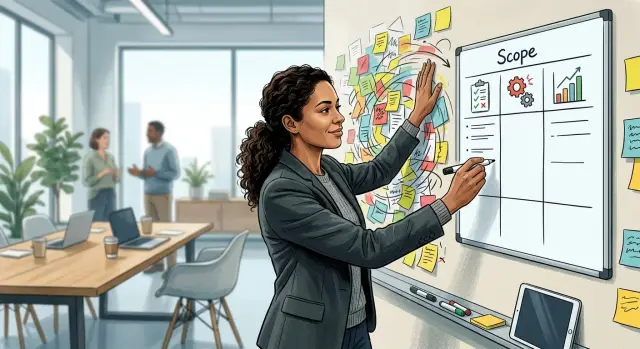 Product scoping with constraints for clearer requirements
