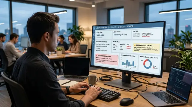 Agent workflow dry runs before live access to real systems