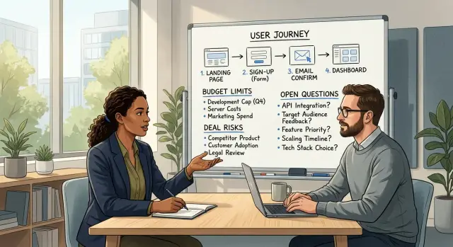 First architecture meeting: what founders should bring