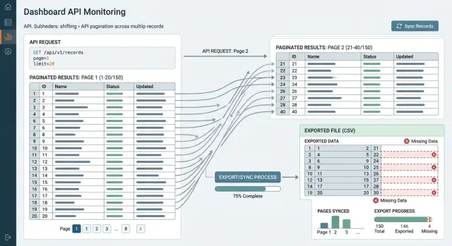 API pagination mistakes that break exports and syncs