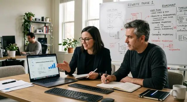 Challenge a rewrite proposal with evidence, not fear