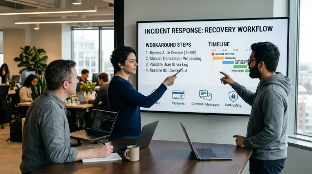 Incident notes for customer workarounds teams can reuse