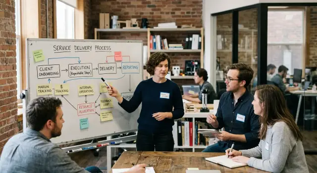 Shared technical workshops for faster productized delivery
