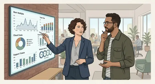 Burn multiple and the engineering story behind cash use