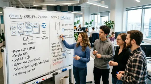 Do small teams need Kubernetes? Pick simpler operations