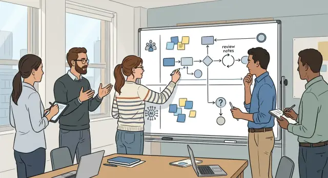 Product specs for mixed human and AI workflows that stay clear
