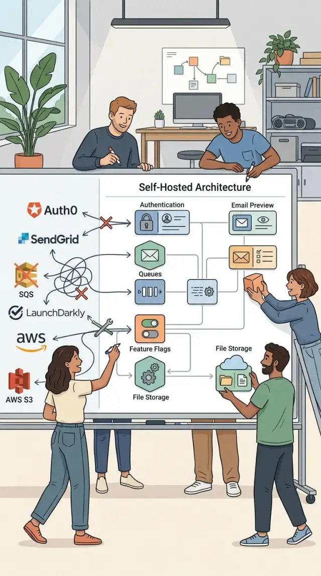 Open source SaaS alternatives for a young product stack