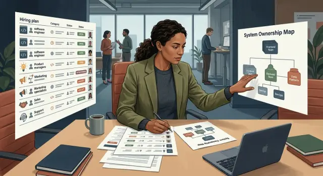Technical hiring after a fundraise: fix the ownership gap