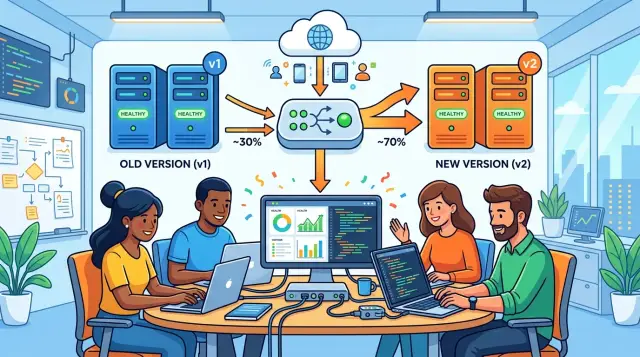 Deploying without downtime when you lack a platform team