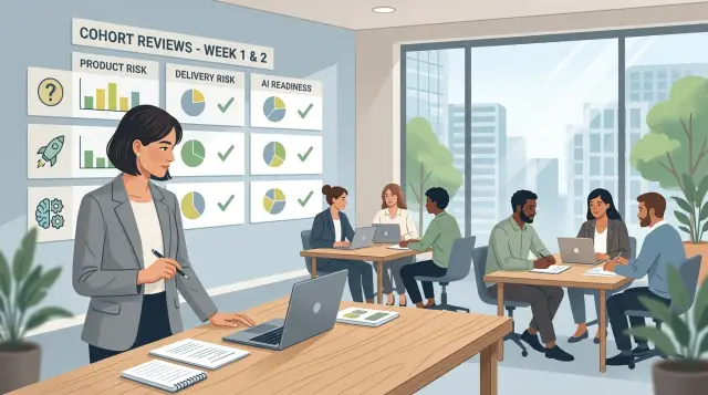 Portfolio technical triage for startup cohorts in 2 weeks