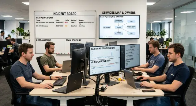 Outside CTO playbook for noisy alerts and slow response