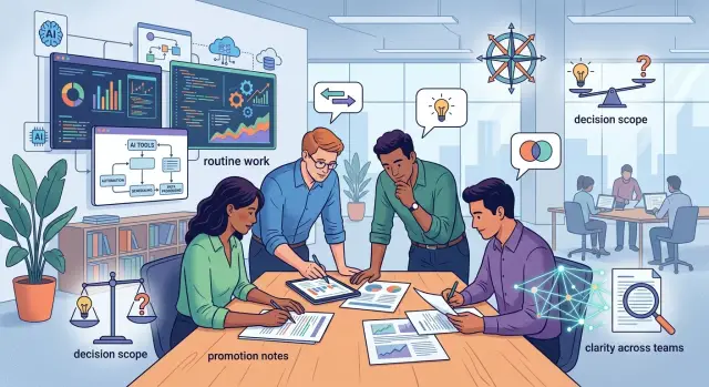 Promotion in AI teams: defining growth beyond execution