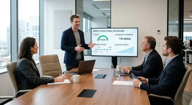 Product reliability for enterprise sales in your raise story