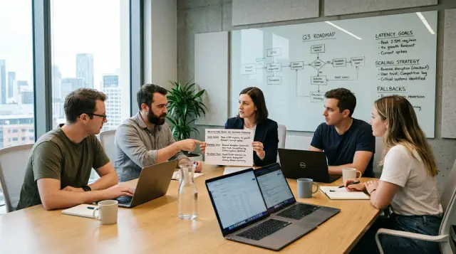 Architecture review checklist for shorter team meetings