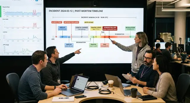 Debugging production issues with event timelines faster