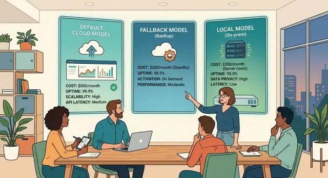 Model federation on a startup budget: a simple setup