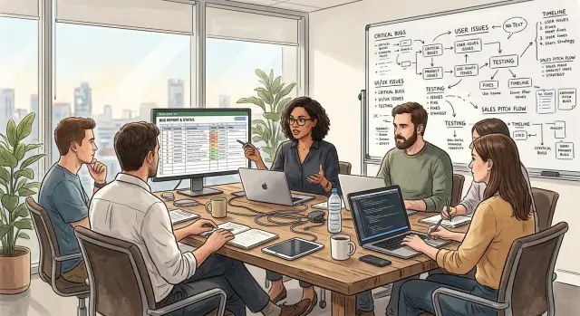 Technical office hours before sales calls in startups