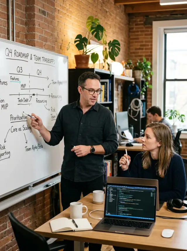 Part-time CTO and senior engineer: who owns what?
