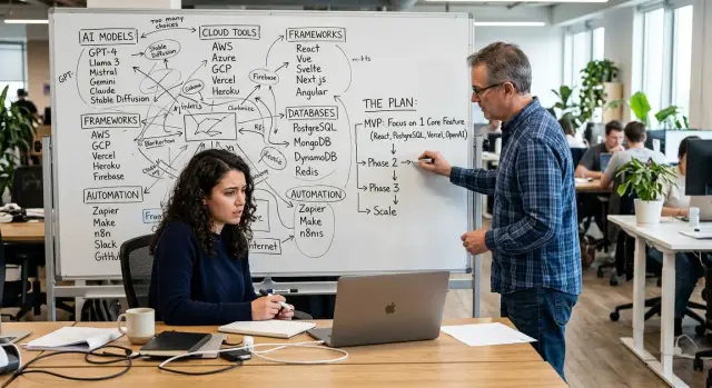 Startup technical decision framework for founders