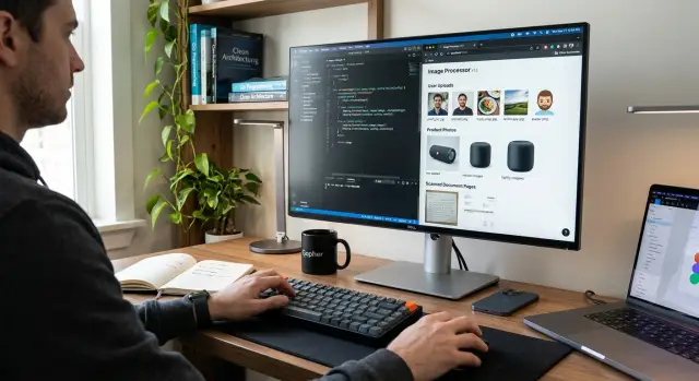 Go image processing libraries for resize, crop, conversion