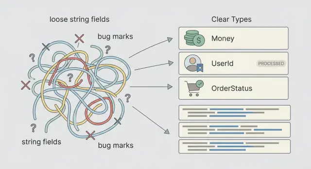 Domain primitives to stop stringly typed bugs early