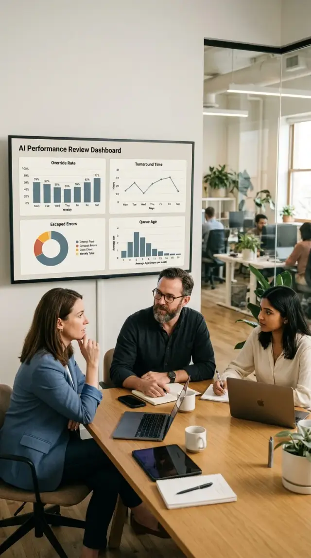 AI review team metrics to track every week and why