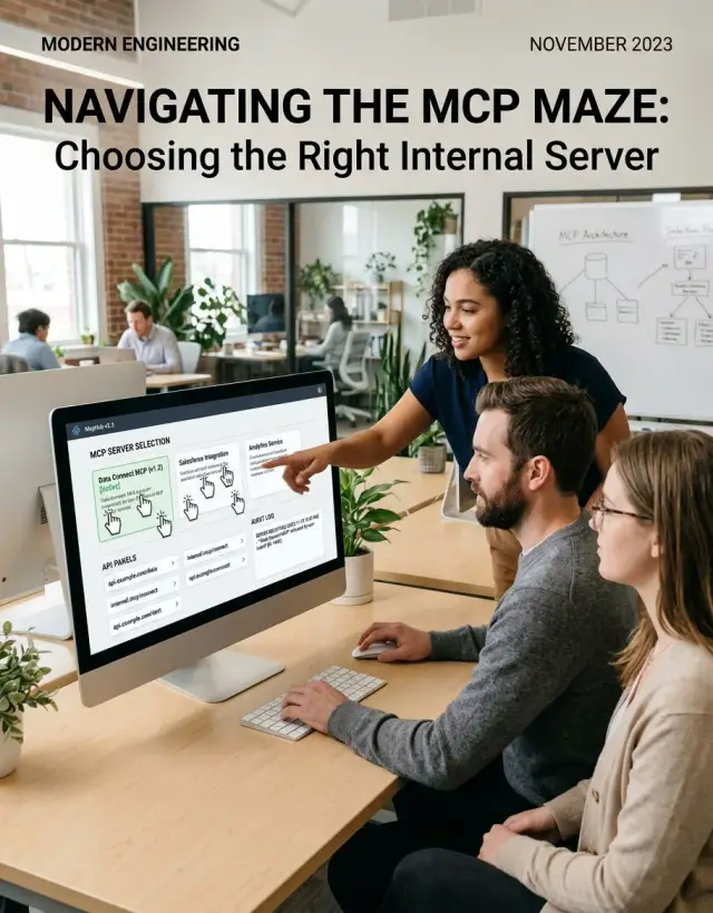 First internal MCP server: how to pick a useful one