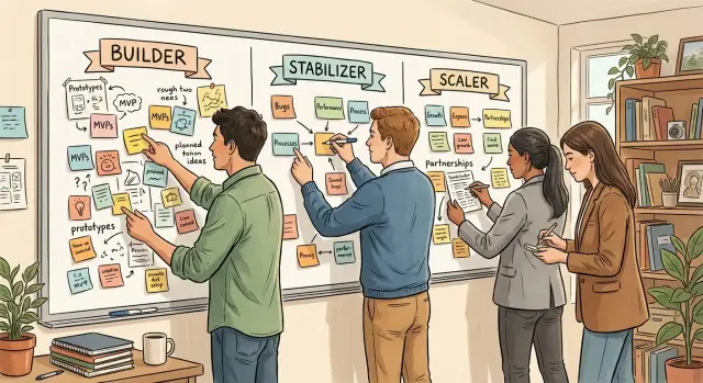 Startup technical leader: builder, stabilizer, or scaler?