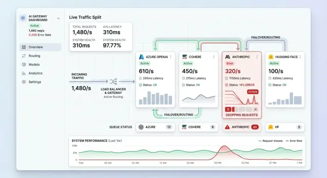 Federated model gateway rate limits that prevent lockups