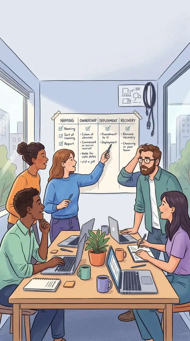 Infrastructure standards for small teams that pay off fast