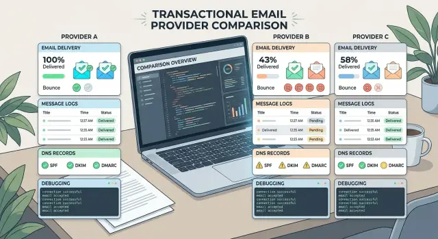 Mailgun vs Postmark vs SES for transactional email