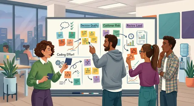 Product roadmap prioritization when teams build too fast