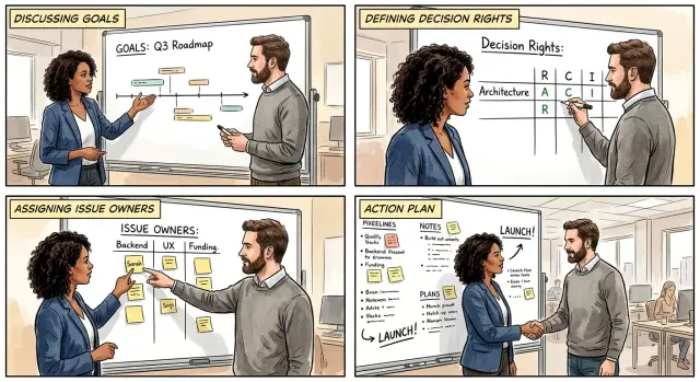 First three CTO meetings with founders that set clear rules