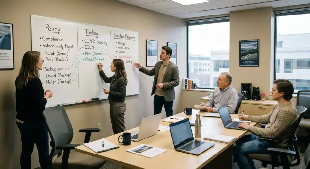 Security ownership for small teams: who owns what