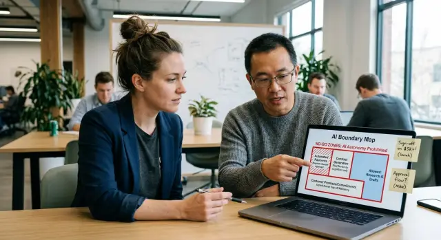 AI boundaries for business decisions a CTO should set