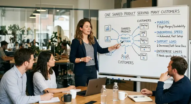 Multi-tenant architecture for margin and faster onboarding
