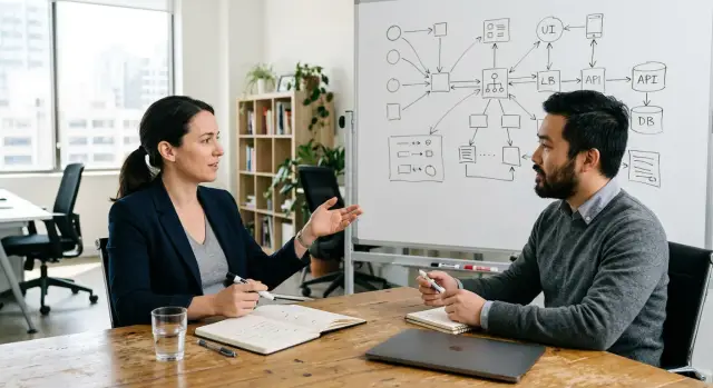 Hire a tech lead: test judgment, tradeoffs, team calm