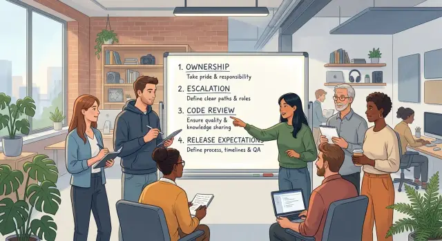 Engineering team rules that reduce chaos as you grow